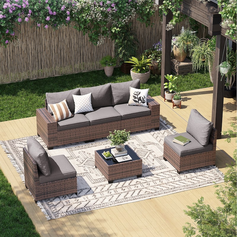 Patio Furniture Set , Outdoor Sectional Sofa Set