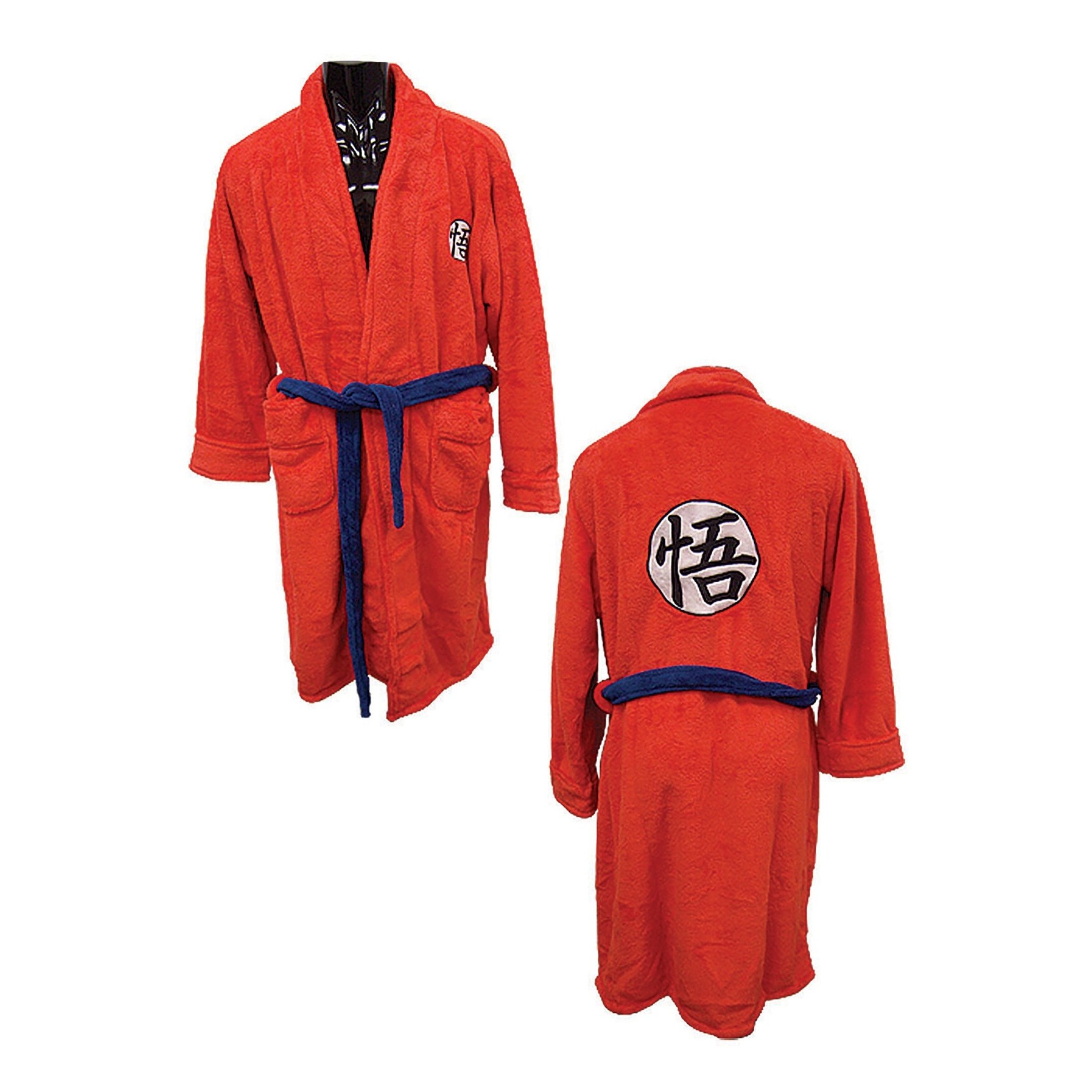 Shop Dragon Ball Z Goku Bath Robe Overstock 14698401