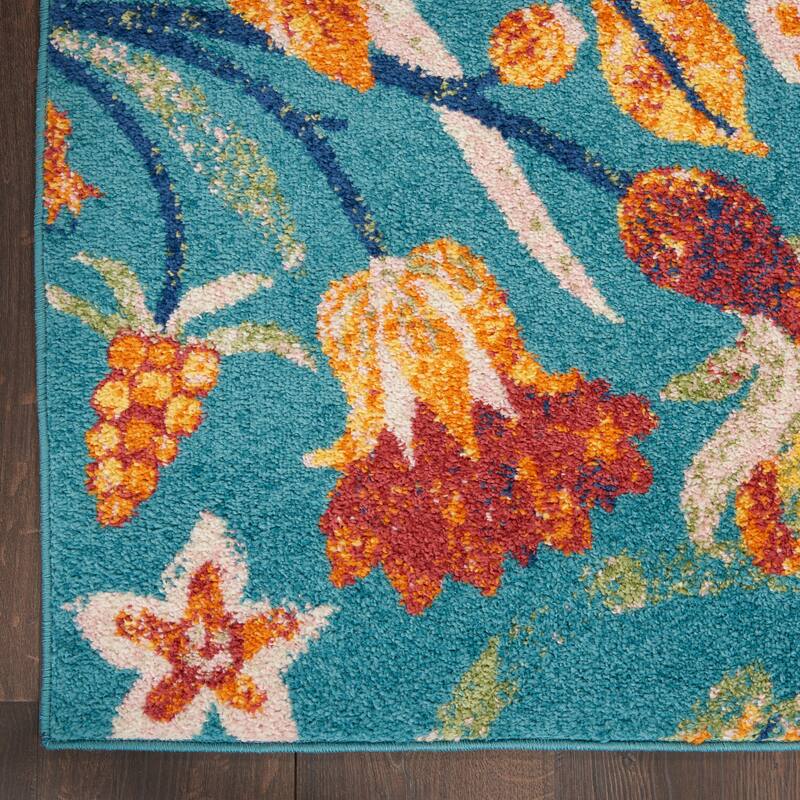 Nourison Allur Modern Floral Botanical Area Rug