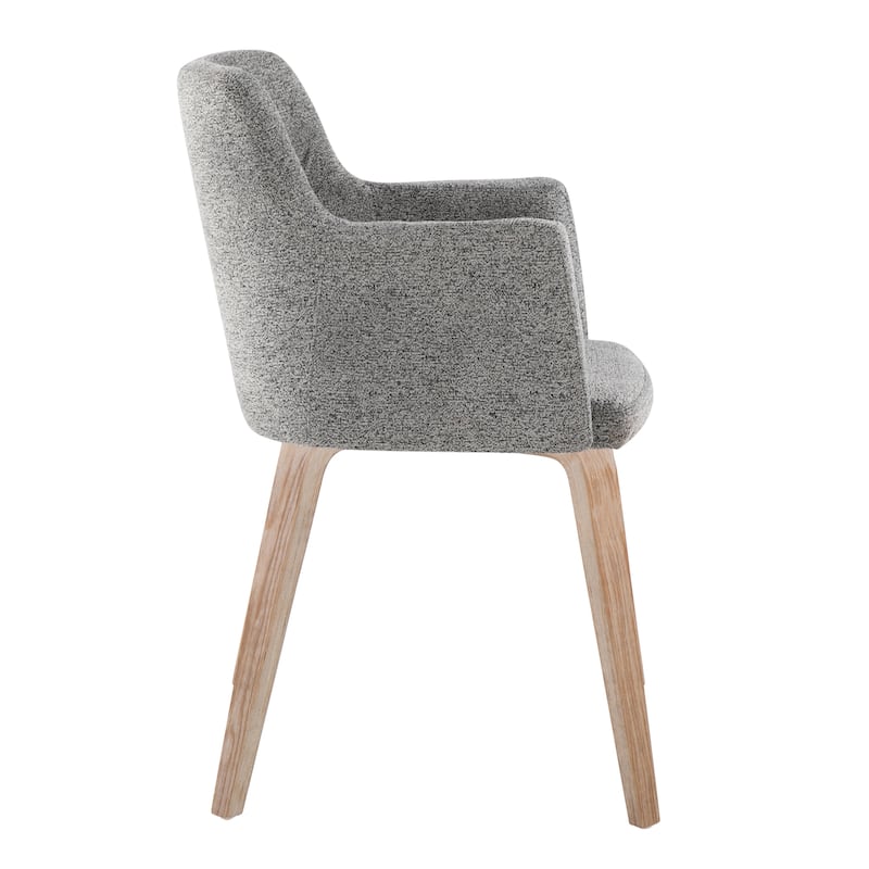 Carson Carrington Duved Dining Chair with Bent Wood Legs (Set of 2)