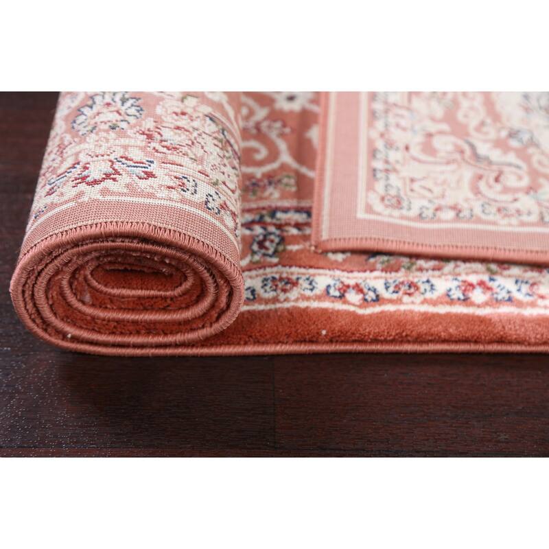 Floral Medallion Transitional Oriental Turkish Rug Traditional Carpet