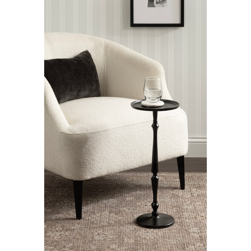 Kate and Laurel Carling Metal Pedestal Table and Plant Stand