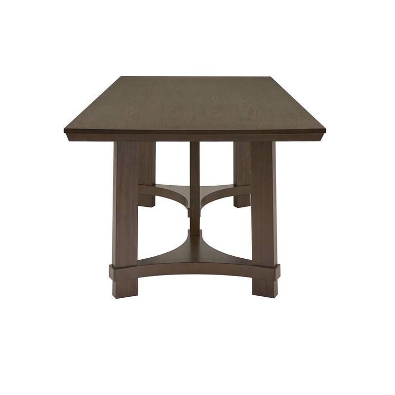 Morelia Brown Finish 84" Dining Table by iNSPIRE Q Classic
