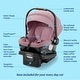 preview thumbnail 10 of 8, Graco GoMax Infant Car Seat ft. Insta-Install Rigid LATCH, Orchid Haze