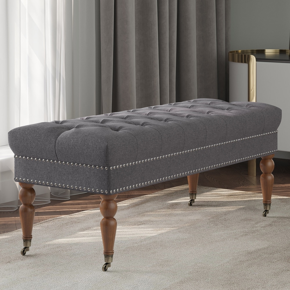 Marin Leather Square Ottoman - On Sale - Bed Bath & Beyond - 36130249