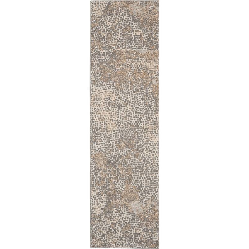 Michael Amini MA90 Uptown Abstract Area Rug