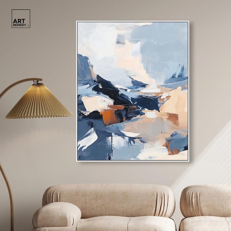 A Symphony in White III Canvas by Art Remedy