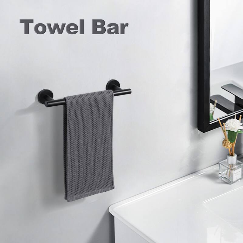 WOWOW Mutiple length Wall Mounted Stainless Steel Towel Bar