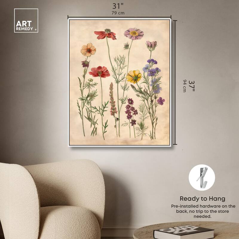 Pollinator Portrait II Canvas by Art Remedy