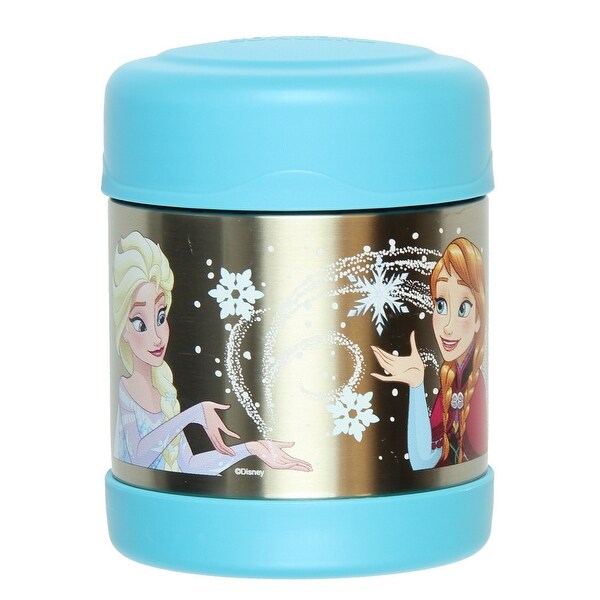 Frozen Thermos Brand Vacuum Insulated Stainless Steel Food Jar 10 Oz Funtainer Home Garden Thermos Drink Containers Thermoses Ayianapatriathlon Com