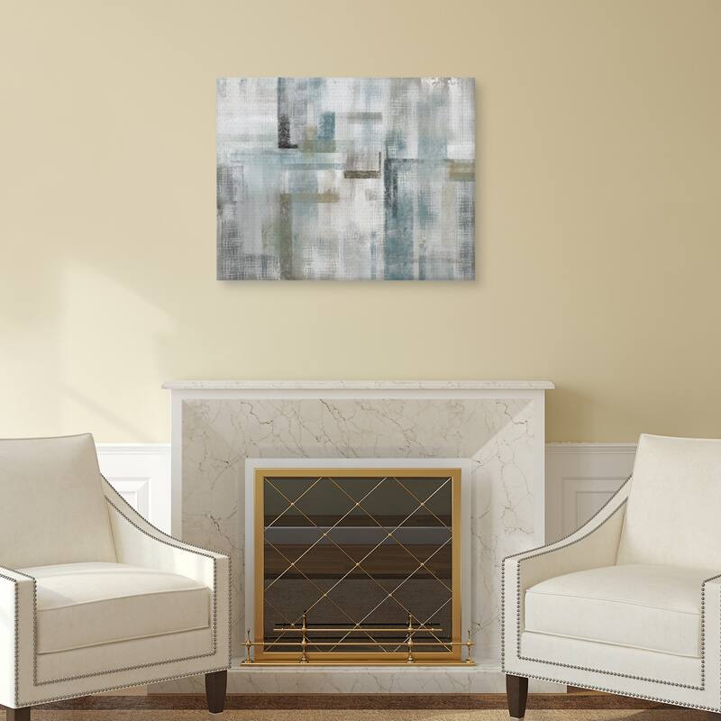 Bits and Pieces Light by Nan Canvas Art Print