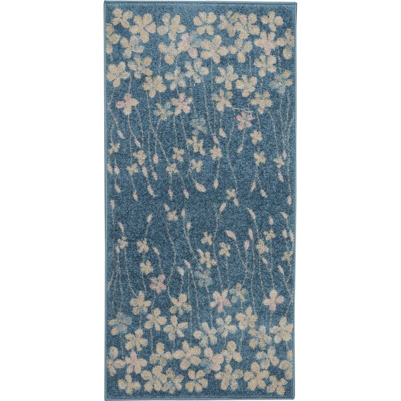 Feqes Power Loomed Stain Resistant Area Rug By HomeRoots - 48' X '24' X '0.5