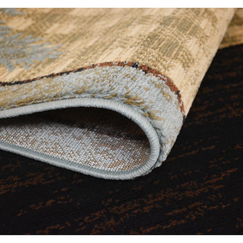 American Destination Lodge Bear Rug