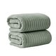 preview thumbnail 56 of 150, Linery & Co. Combed Cotton Bath Towel Set Bath Sheet (Pack of 2) - Eucalyptus