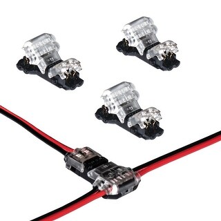 Armacost Lighting 2 Pin LED Strip Light Wire to Wire T Connectors - 4 ...