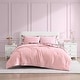 preview thumbnail 2 of 10, Betsey Johnson Velvet Solid Reversible Duvet Cover Set