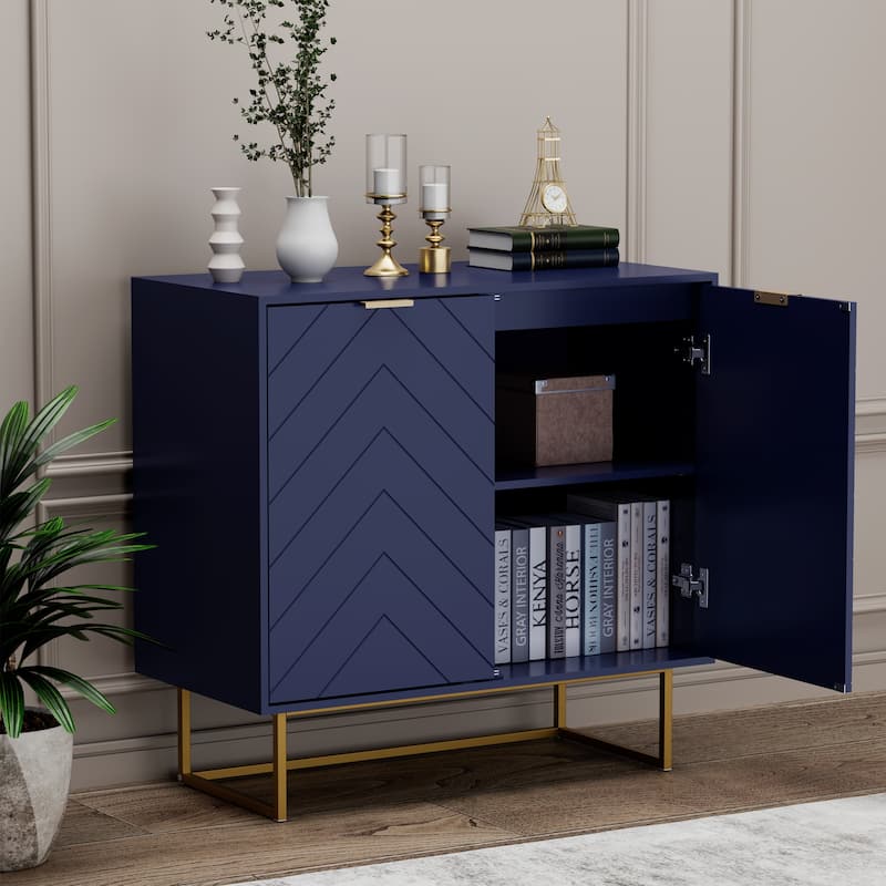 Sideboard Buffet Cabinet with Storage Adjustable Shelf Cabinet for Living Room, Kitchen
