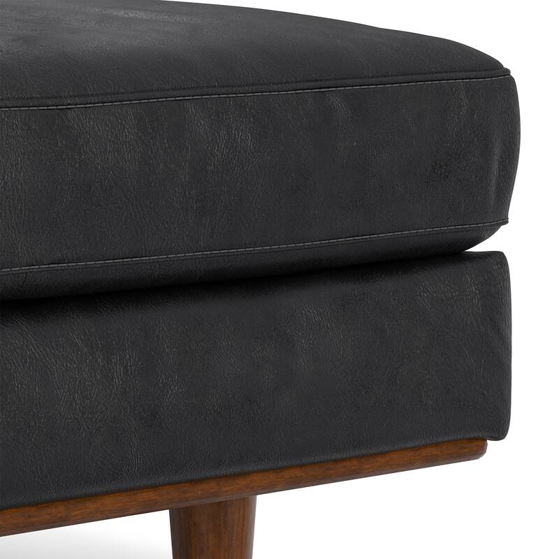 WYNDENHALL Brixley 49 inch Wide Mid-Century Modern Table Ottoman