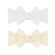 preview thumbnail 1 of 2, Baby Bling® Trimmed Classic Knot Headband Oatmeal