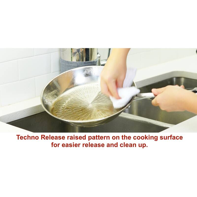 T-fal E7600574 Performa Stainless Steel 10.5 Inch Fry Pan