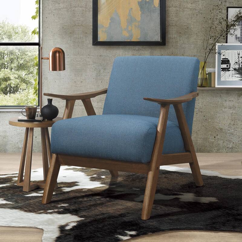 Modern fabric armchair