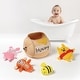 preview thumbnail 2 of 4, Lambs & Ivy Disney Baby Winnie the Pooh Honey Pot Terry/Neoprene Bath Toy Set
