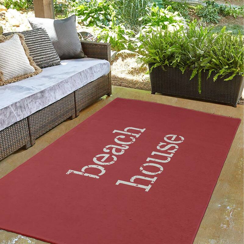 Beach House Nautical Indoor/Outdoor Rug