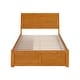 preview thumbnail 88 of 105, Portland Platform Bed with Footboard and Storage Drawers