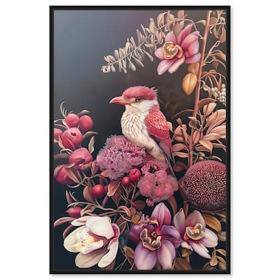 Bird and Bloom Canvas by Art Remedy