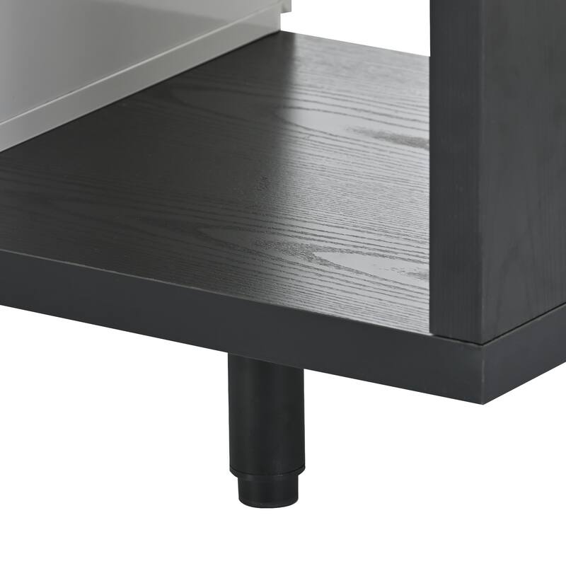 70.1"-100" Adjustable TV Stand with Storage, Modern Entertainment Center for TVs up to 80", Extendable Media Console