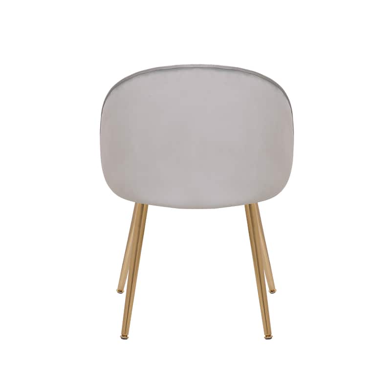 Porthos Home Daija Velvet Dining Chairs with Gold Legs