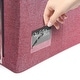 preview thumbnail 12 of 36, Storage Bins, Foldable Stackable Container Organizer Set with Large Window & Carry Handles