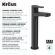 preview thumbnail 15 of 97, KRAUS Indy Single Handle Vessel Bathroom Faucet with Pop Up Drain