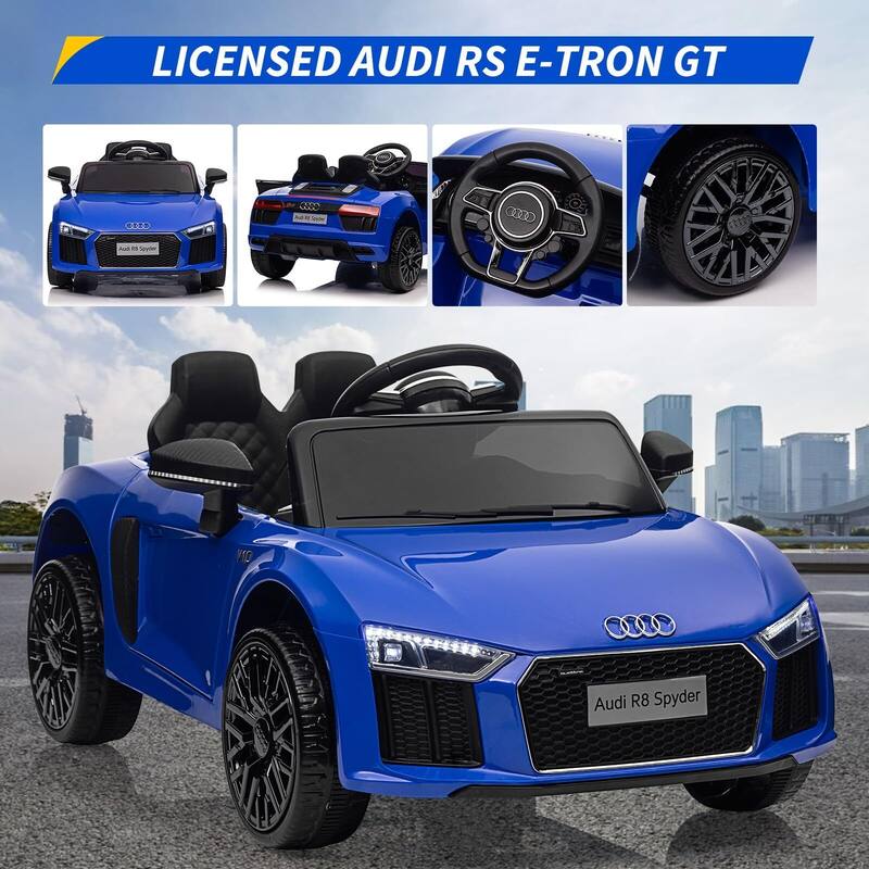 Ride Car for Kids, 12V Power Battery Electric Vehicles for 3-7 Toddlers