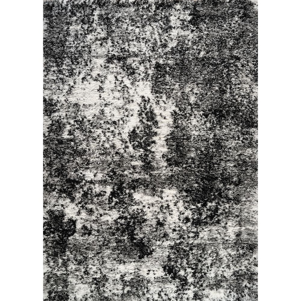 Noori Rug Lux Juno Abstract Modern 2-inch Thick Shag Rug