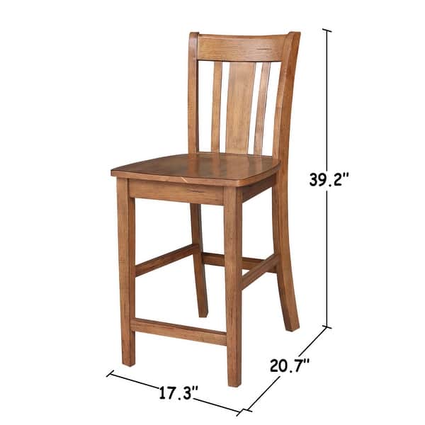 dimension image slide 19 of 21, Copper Grove Wistman Bar Stool