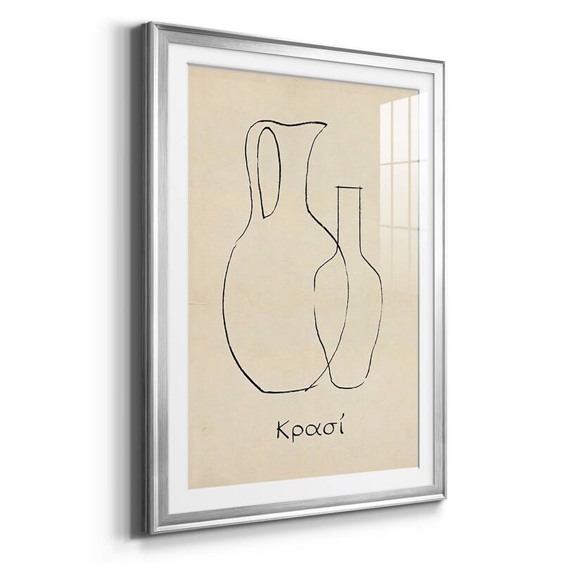 Greek Blessing II Premium Framed Print - Ready to Hang