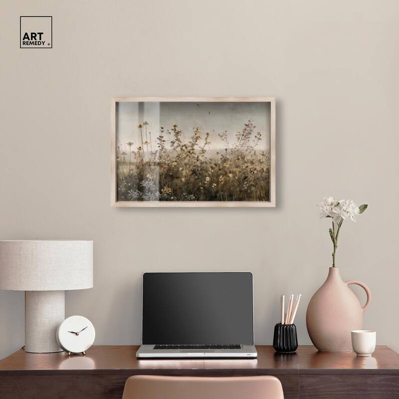 Meadow Mystique I Shadowbox by Art Remedy
