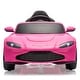 preview thumbnail 15 of 33, 12V Ride on Sports Car for Kids Licensed Aston Martin Battery Powered Car Pink