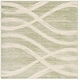 preview thumbnail 31 of 171, SAFAVIEH Adirondack Lelia Modern Abstract Distressed Rug 10' Square - Sage/Cream - Square