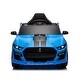 preview thumbnail 10 of 58, 12V Ford Mustang Shelby GT500 ride on car with Remote Control 3 Speeds Blue
