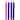 4 Purple Pink Flickering LED Christmas Advent Wax Taper Candles 9.5"