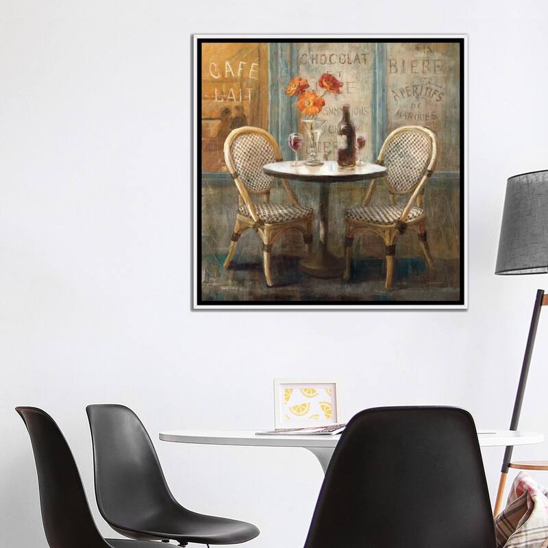 iCanvas "Meet Me at Le Cafe I" by Danhui Nai Framed Canvas Print