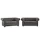 Option Grey Polished Microfiber
