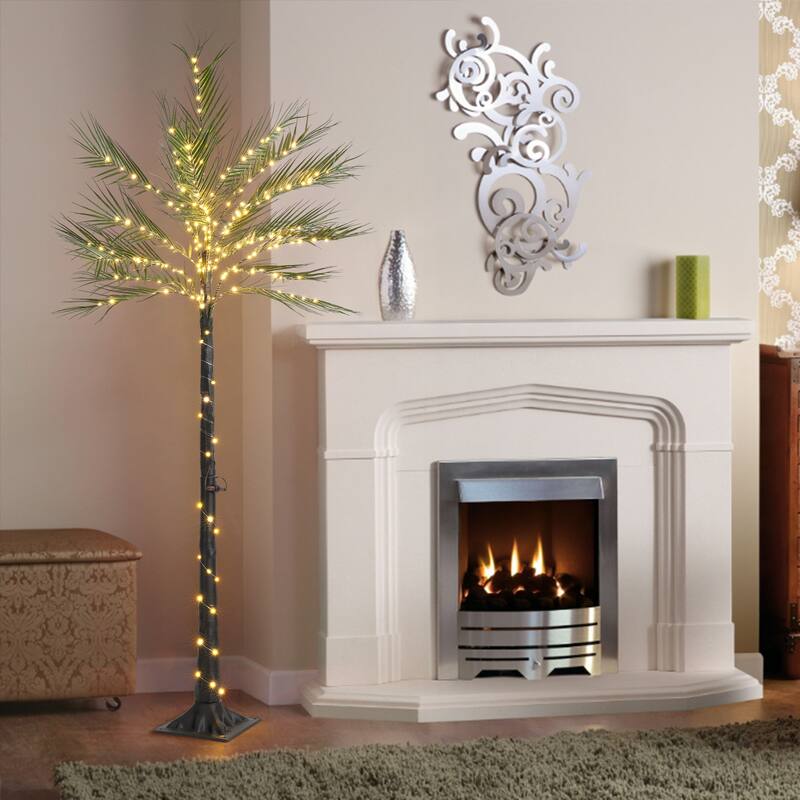 6ft Lighted Phoenix Palm Tree