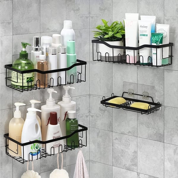 slide 2 of 4, 4 Pack Shower Caddy - 4PCS