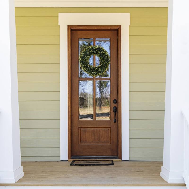 Golden Boxwood Wreath - Golden Boxwood - Extra Large 2 Pack