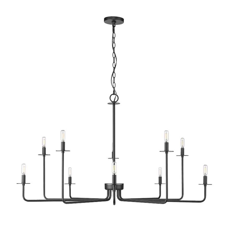 Millennium Lighting Marceline 8/10 Chandelier Ceiling Light - 10 - Matte Black