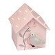 preview thumbnail 4 of 8, Lambs & Ivy Petals Pink/Gray Birdhouse Table Top Night Light LED Lamp