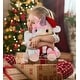 preview thumbnail 5 of 4, DolliBu Santa Rainbow Unicorn Stuffed Animal Plush Toy with Outfit - 9 inches